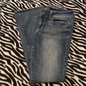 American Eagle Outfitters Classic Blue Flare Jeans